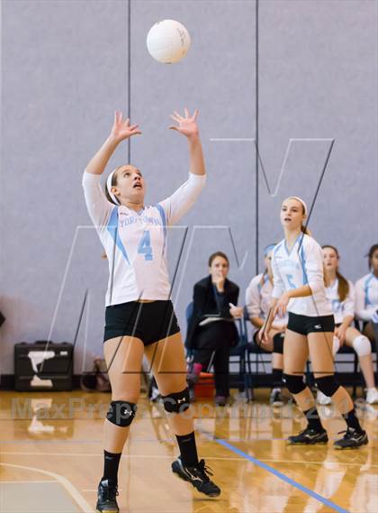 Thumbnail 2 in Yorktown vs Wakefield (Jr. Volleyball Brawl II) photogallery.