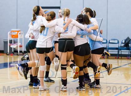 Thumbnail 1 in Yorktown vs Wakefield (Jr. Volleyball Brawl II) photogallery.