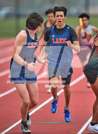 Thumbnail 3 in CCISD Ruben C Jordan Relays (Sprint Medley Relay) photogallery.
