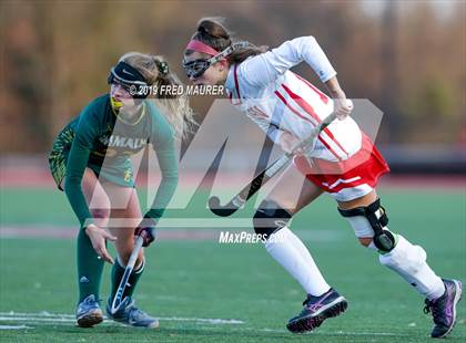 Thumbnail 2 in Emmaus vs Wilson (PIAA Field Hockey Semifinal) photogallery.