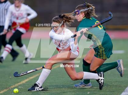 Thumbnail 2 in Emmaus vs Wilson (PIAA Field Hockey Semifinal) photogallery.