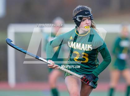 Thumbnail 3 in Emmaus vs Wilson (PIAA Field Hockey Semifinal) photogallery.
