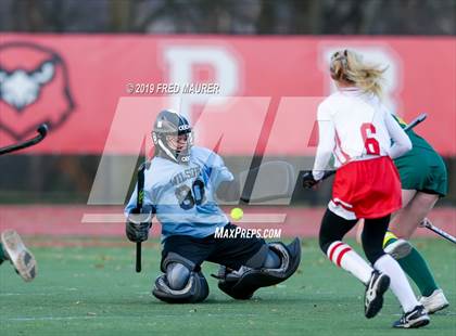 Thumbnail 3 in Emmaus vs Wilson (PIAA Field Hockey Semifinal) photogallery.