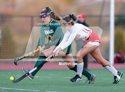 Thumbnail 3 in Emmaus vs Wilson (PIAA Field Hockey Semifinal) photogallery.
