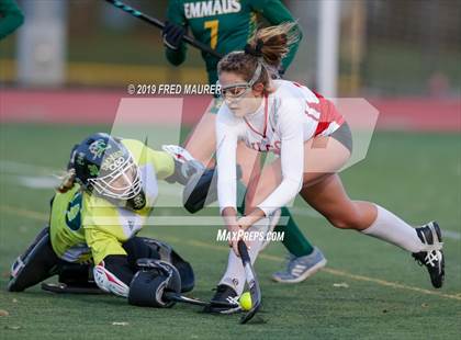 Thumbnail 3 in Emmaus vs Wilson (PIAA Field Hockey Semifinal) photogallery.