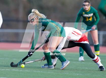 Thumbnail 2 in Emmaus vs Wilson (PIAA Field Hockey Semifinal) photogallery.