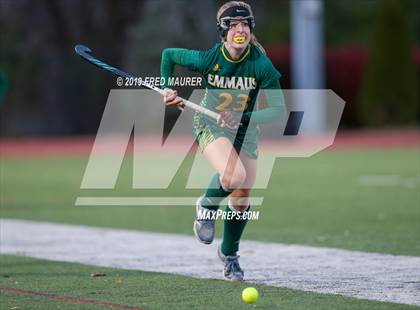 Thumbnail 3 in Emmaus vs Wilson (PIAA Field Hockey Semifinal) photogallery.