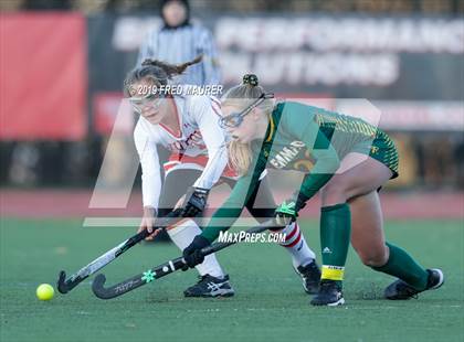 Thumbnail 1 in Emmaus vs Wilson (PIAA Field Hockey Semifinal) photogallery.