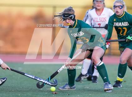 Thumbnail 1 in Emmaus vs Wilson (PIAA Field Hockey Semifinal) photogallery.