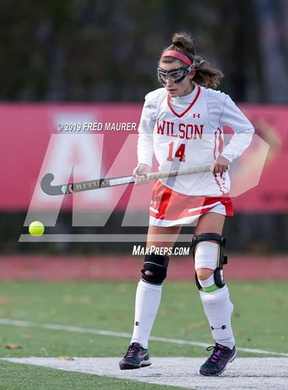 Thumbnail 1 in Emmaus vs Wilson (PIAA Field Hockey Semifinal) photogallery.