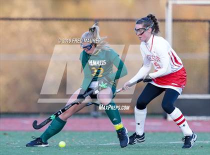 Thumbnail 2 in Emmaus vs Wilson (PIAA Field Hockey Semifinal) photogallery.