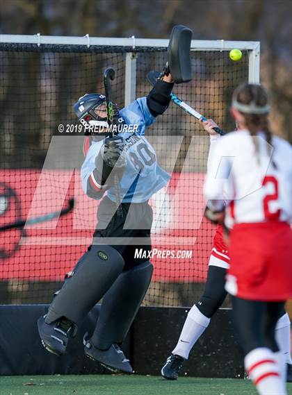 Thumbnail 2 in Emmaus vs Wilson (PIAA Field Hockey Semifinal) photogallery.