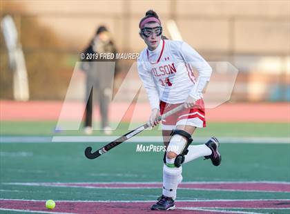Thumbnail 2 in Emmaus vs Wilson (PIAA Field Hockey Semifinal) photogallery.