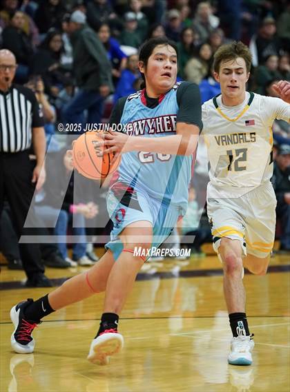 Thumbnail 2 in Eureka vs. Owyhee (NIAA 1A East League Final) photogallery.