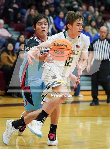 Thumbnail 1 in Eureka vs. Owyhee (NIAA 1A East League Final) photogallery.