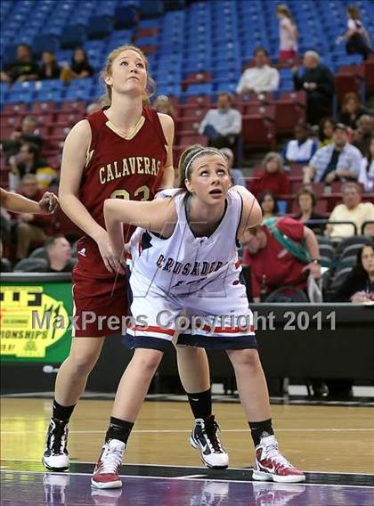 Thumbnail 1 in Calaveras vs. Modesto Christian (CIF SJS D4 Final) photogallery.
