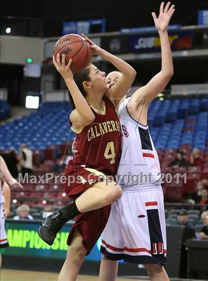 Thumbnail 3 in Calaveras vs. Modesto Christian (CIF SJS D4 Final) photogallery.