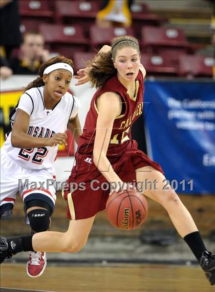 Thumbnail 3 in Calaveras vs. Modesto Christian (CIF SJS D4 Final) photogallery.