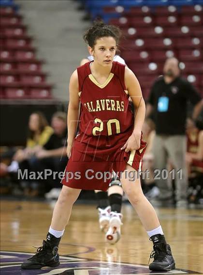 Thumbnail 3 in Calaveras vs. Modesto Christian (CIF SJS D4 Final) photogallery.