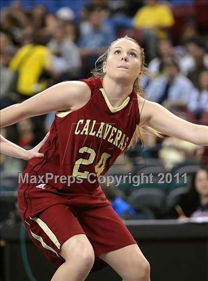 Thumbnail 3 in Calaveras vs. Modesto Christian (CIF SJS D4 Final) photogallery.