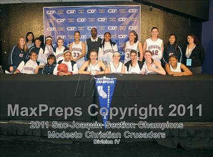Thumbnail 2 in Calaveras vs. Modesto Christian (CIF SJS D4 Final) photogallery.
