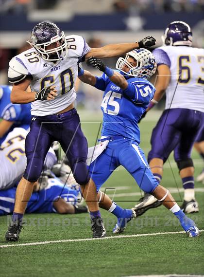 Thumbnail 2 in Mart vs. Stamford (UIL 1A Division 1 Final) photogallery.