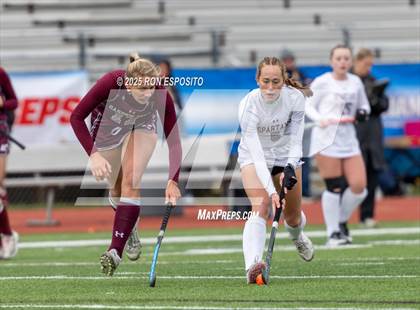 Thumbnail 1 in Garden City vs Burnt Hills-Ballston Lake (NYSPHSAA Class B Semifinal) photogallery.