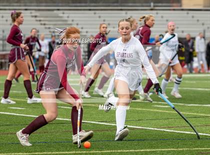 Thumbnail 2 in Garden City vs Burnt Hills-Ballston Lake (NYSPHSAA Class B Semifinal) photogallery.