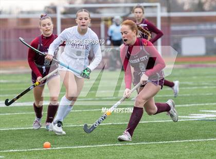 Thumbnail 3 in Garden City vs Burnt Hills-Ballston Lake (NYSPHSAA Class B Semifinal) photogallery.