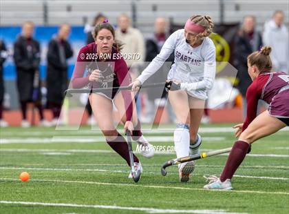 Thumbnail 2 in Garden City vs Burnt Hills-Ballston Lake (NYSPHSAA Class B Semifinal) photogallery.