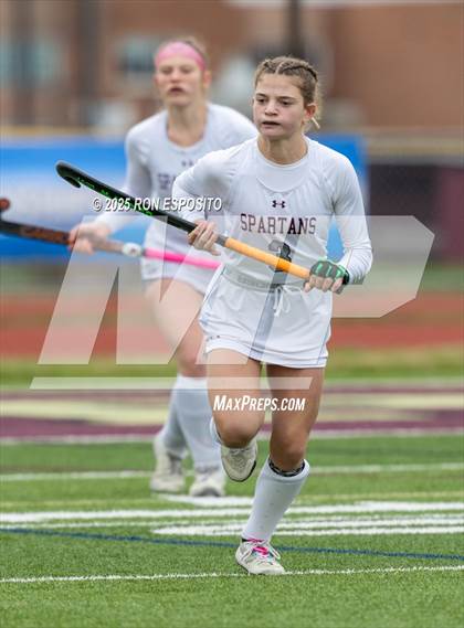 Thumbnail 1 in Garden City vs Burnt Hills-Ballston Lake (NYSPHSAA Class B Semifinal) photogallery.