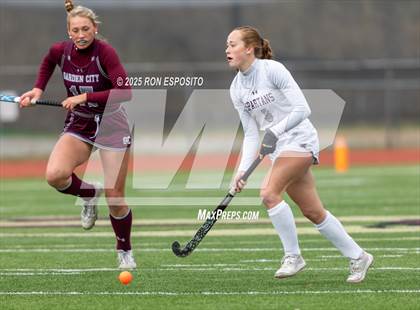 Thumbnail 1 in Garden City vs Burnt Hills-Ballston Lake (NYSPHSAA Class B Semifinal) photogallery.