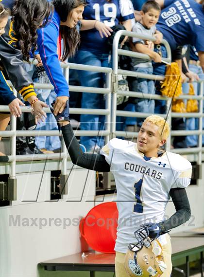 Thumbnail 1 in Eagle Pass vs. Edinburg North (UIL 5A Division 2 Bi-District Playoff) photogallery.