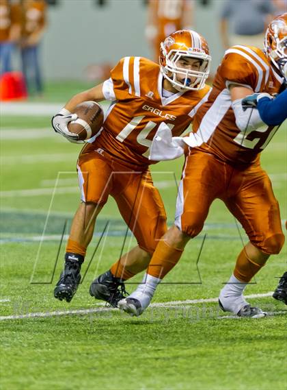 Thumbnail 1 in Eagle Pass vs. Edinburg North (UIL 5A Division 2 Bi-District Playoff) photogallery.