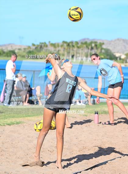 Thumbnail 2 in Northwest Christian @ Estrella Foothills (AIA DII Round 1 Team State Championship) photogallery.