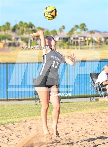 Thumbnail 2 in Northwest Christian @ Estrella Foothills (AIA DII Round 1 Team State Championship) photogallery.