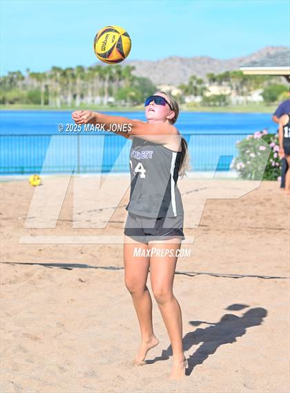 Thumbnail 2 in Northwest Christian @ Estrella Foothills (AIA DII Round 1 Team State Championship) photogallery.