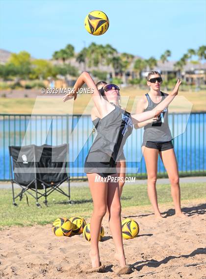 Thumbnail 3 in Northwest Christian @ Estrella Foothills (AIA DII Round 1 Team State Championship) photogallery.