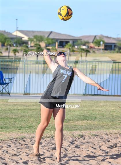 Thumbnail 3 in Northwest Christian @ Estrella Foothills (AIA DII Round 1 Team State Championship) photogallery.
