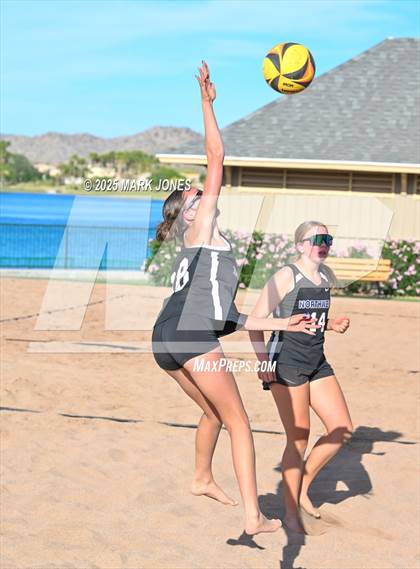 Thumbnail 2 in Northwest Christian @ Estrella Foothills (AIA DII Round 1 Team State Championship) photogallery.