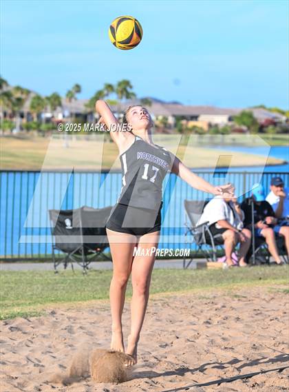 Thumbnail 2 in Northwest Christian @ Estrella Foothills (AIA DII Round 1 Team State Championship) photogallery.