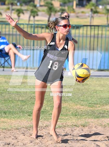 Thumbnail 3 in Northwest Christian @ Estrella Foothills (AIA DII Round 1 Team State Championship) photogallery.