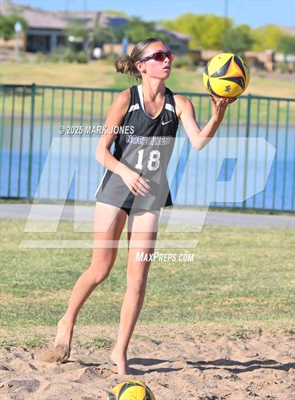 Thumbnail 3 in Northwest Christian @ Estrella Foothills (AIA DII Round 1 Team State Championship) photogallery.