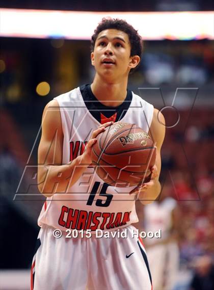 Thumbnail 2 in Village Christian vs. Great Oak (CIF SS D1AA Final) photogallery.