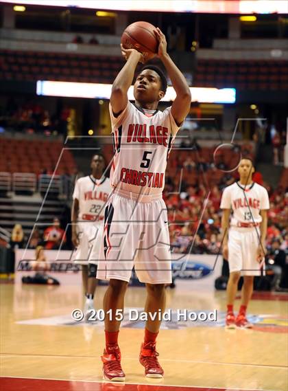 Thumbnail 2 in Village Christian vs. Great Oak (CIF SS D1AA Final) photogallery.