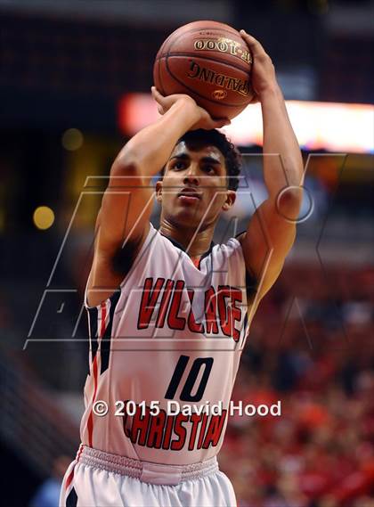 Thumbnail 2 in Village Christian vs. Great Oak (CIF SS D1AA Final) photogallery.