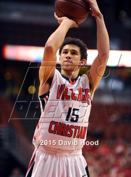 Thumbnail 1 in Village Christian vs. Great Oak (CIF SS D1AA Final) photogallery.