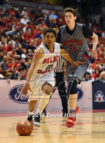 Thumbnail 1 in Village Christian vs. Great Oak (CIF SS D1AA Final) photogallery.