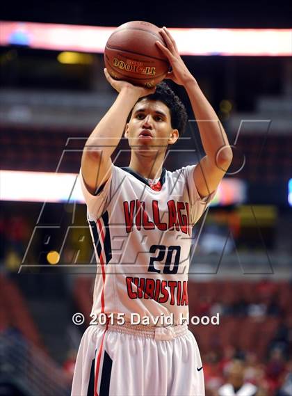 Thumbnail 1 in Village Christian vs. Great Oak (CIF SS D1AA Final) photogallery.