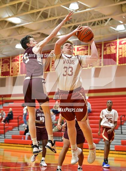 Thumbnail 2 in Cinco Ranch (A-Team) vs Cypress Woods (A Team) photogallery.